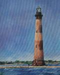 Acrylic Painting Morris Island lighthouse Jan Dalton Fine Art